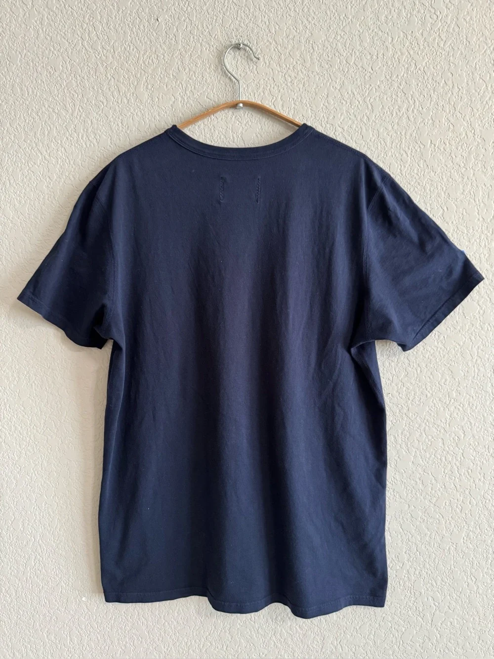 Reigning Champ Navy Blue Tee Shirt Large
